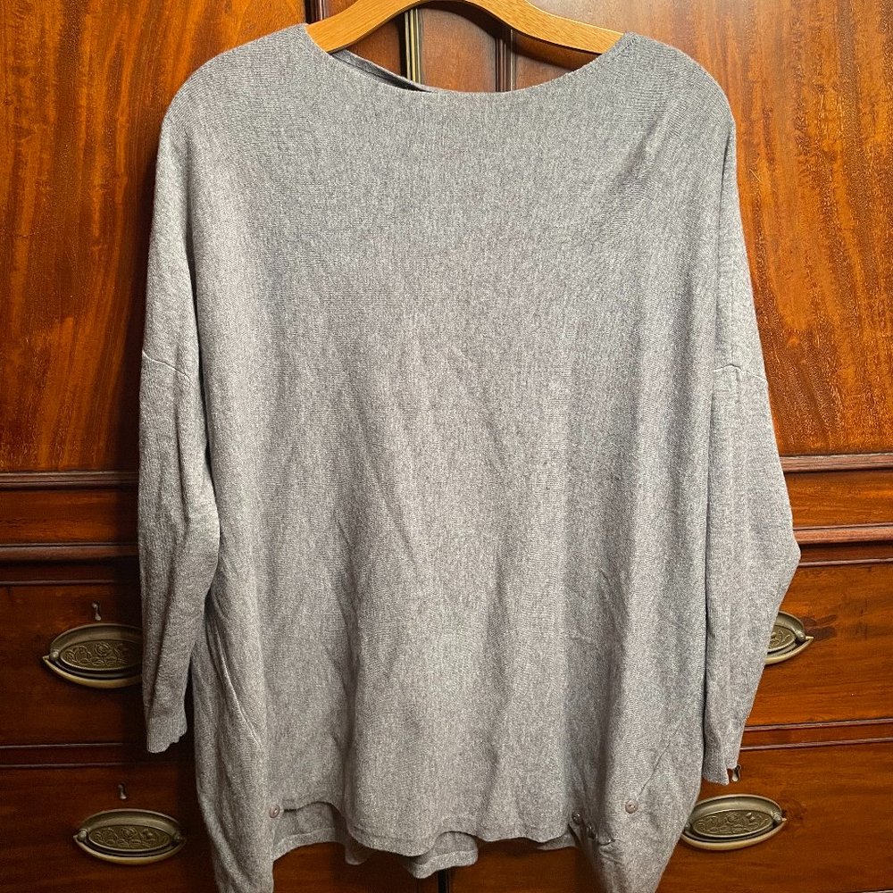 Grey Oversized Tunic